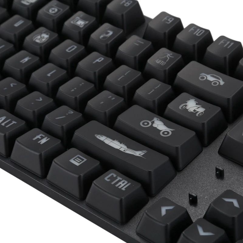 For PUBG Theme 108 Keys Mechanical Keyboard Dedicated Game Replacement Button Cap | Компьютеры и офис