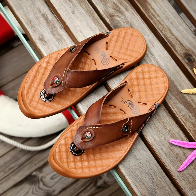 

Men Slides Sandals Sport Sandals Men Sandale Homme Ete Sports Summer Sommer Schuhe Herren Sandalia Rasteira Sandels For