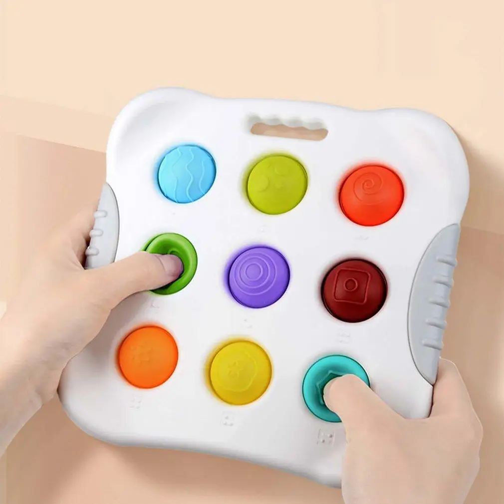 

Детская Доска для упражнений с цветными бабочками на палец, игрушки, тренировочная доска, пазл для раннего развития, интенсивное обучение