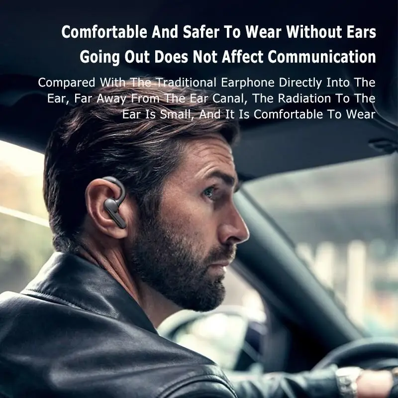 

DYY-8Bluetooth headset bone conduction concept ear-hook ultra-long standby sports wireless single-ear car headset sports headset