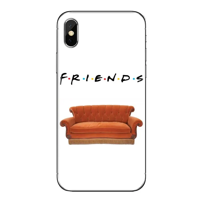 Transparent TPU Bag Case For Samsung Galaxy S2 S3 S4 S5 MINI S6 S7 edge S8 S9 Plus Note 2 3 4 5 8 Coque Fundas Friends TV Series |