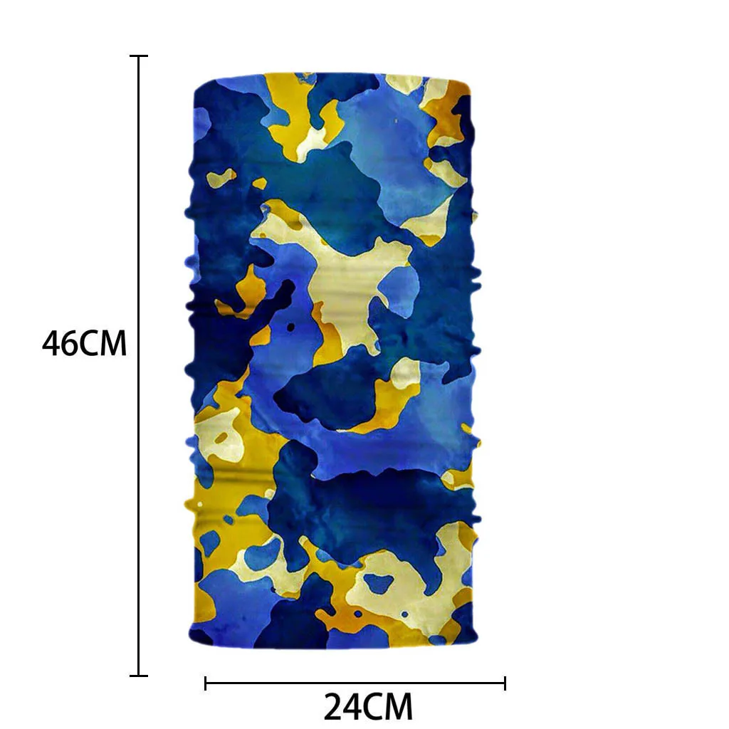 Шарф-кольцо с 3D принтом многофункциональная волшебная бандана из микрофибры