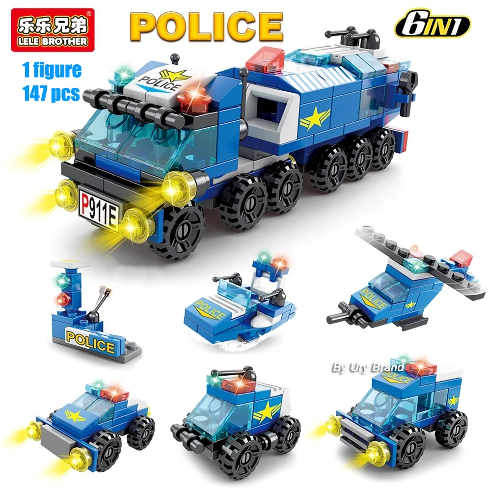 

100+PCS For DS Seller Creator 6in1 Set Building Blocks Toys Model Gifts for Kids