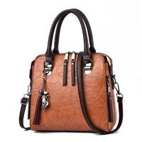 new womens bags pu leather handbag shoulder messenger bag fashion tassel city daily travel bag