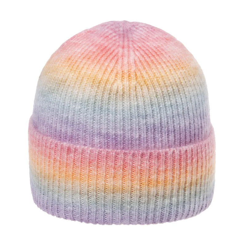 

Knitted warm Hats adult child Skullcap Beanie Hat Winter knitting wool color Melon Cap sombreno invierno chapeu inverno chapeau