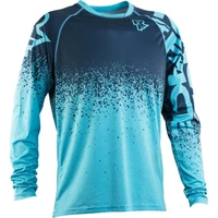 2021 spring and summer mountain bike quick drying breathable cycling jersey sportswear long sleeved men