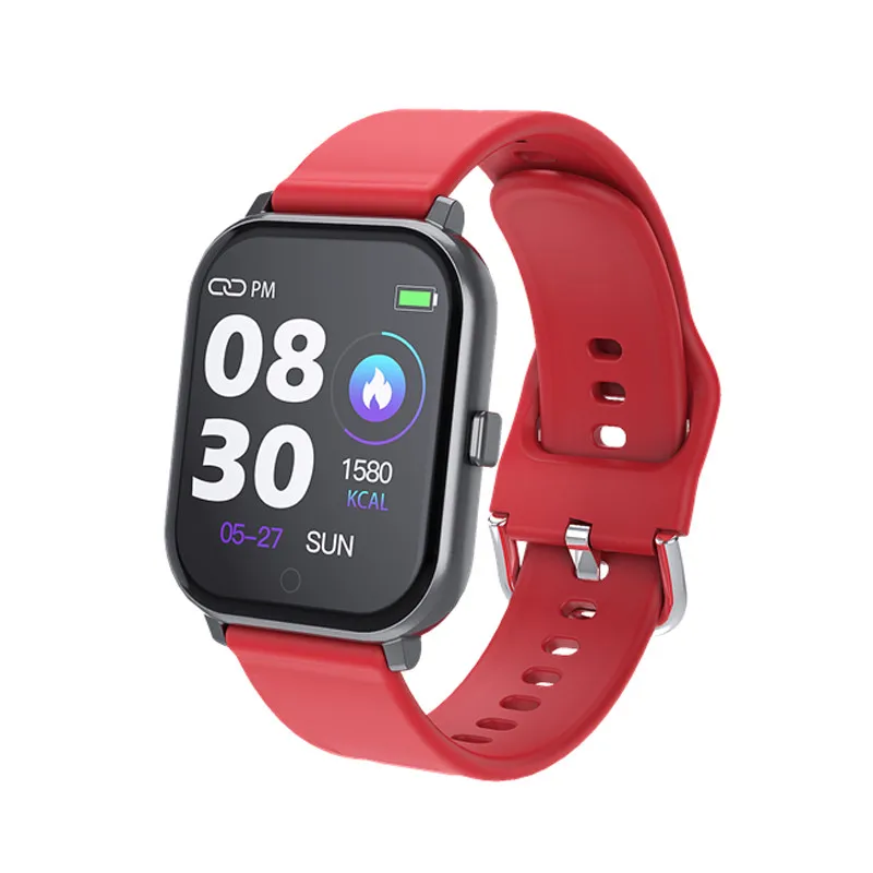 Смарт часы T55 для Android мужские Женский фитнес браслет IP67 водонепроницаемый