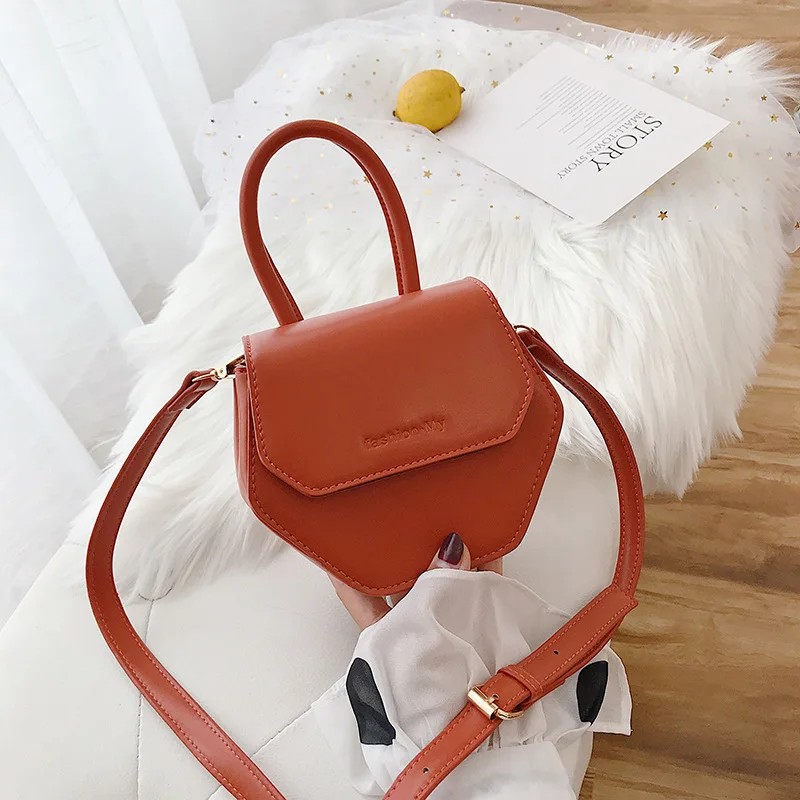 2019 новая стереогарническая шестиугольная маленькая квадратная сумка Милая