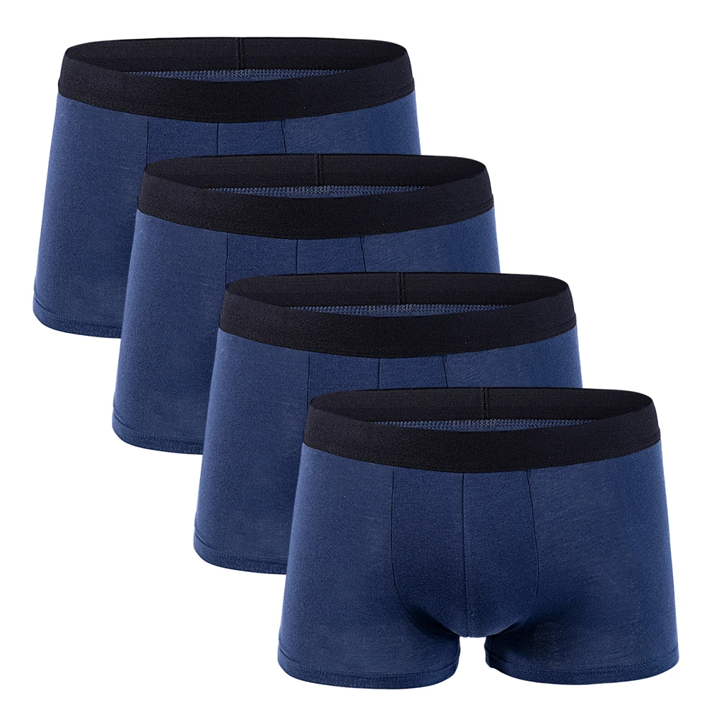 hot sale boxer men brand cotton mens panties underwear plus size underwear men boxer set man underpants boxershorts 4pcs free global shipping