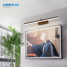 LuckyLed Morden Bathroom Mirror Lamp Waterproof AC85-265V Painting Light Interior Wall Light Lamp For Living Room Home Lighting