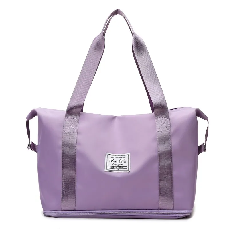 Women Shoes Compartment Outdoor Waterproof Nylon Sports Gym Bags Sport Bags Men Training Fitness Bag 2021 Yoga Running Handbag