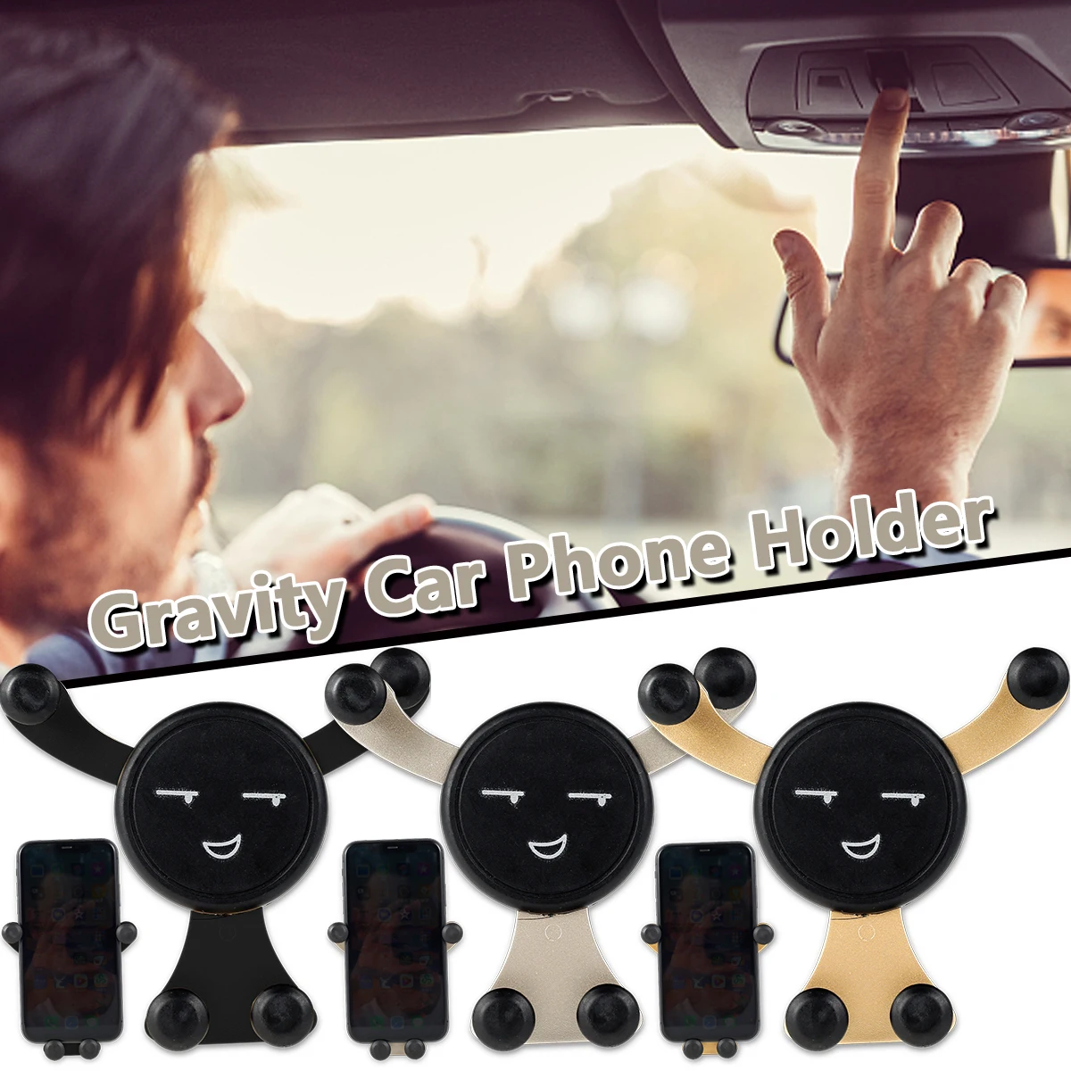 Автомобильный держатель для телефона с вентиляционным отверстием крепление