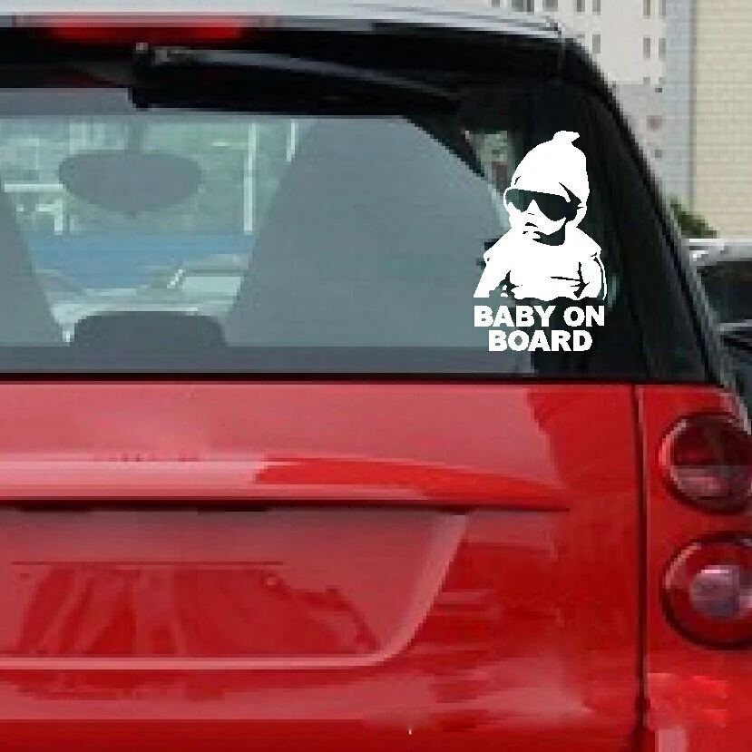 Милая Детская Автомобильная наклейка s Водонепроницаемая виниловая на окно