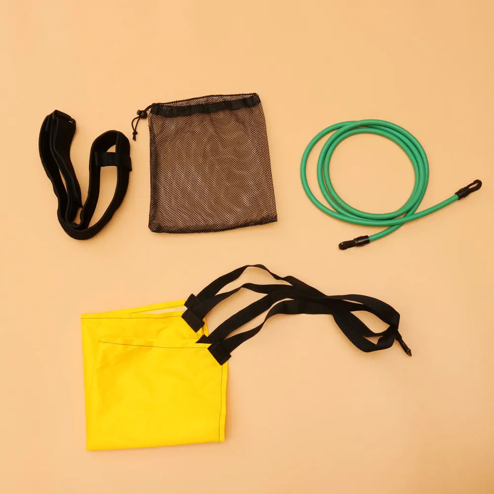 

Swim Parachute Set Swimming Strength Training Resistance Belt Swim Training Exerciser Belt with Drag Parachute for Adults Childr