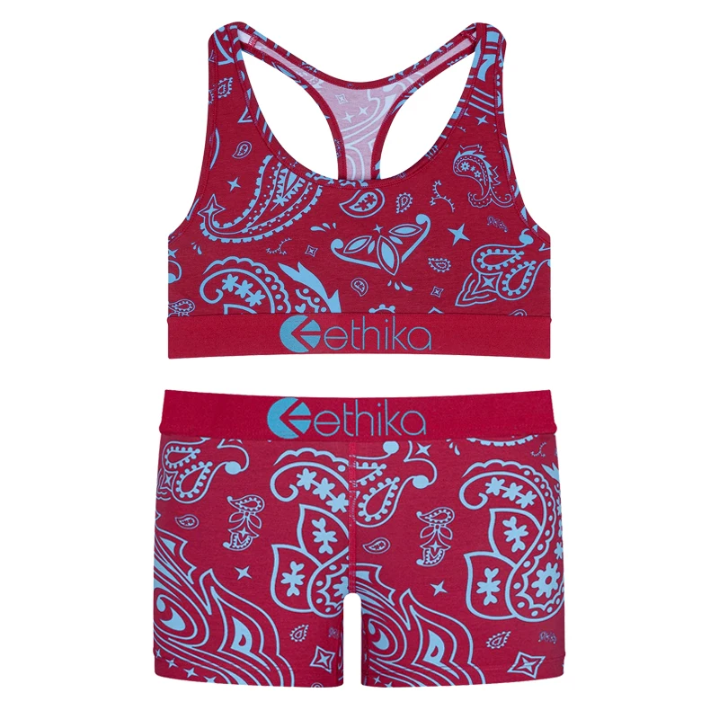 

Zhcth 2021, Ethika, новый стиль, бандана, любовь, оптовая продажа, Женский комплект из 2 предметов, шорты, этика, фитнес, сексуальное Спортивное нижнее...