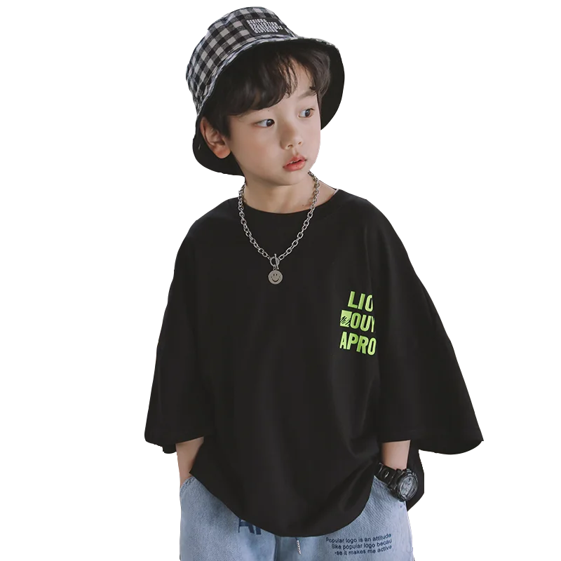 

Clothing for boys free shipping products from aliexpress children's fashion sweat sportClothes for teenagers Oversized t-shirt