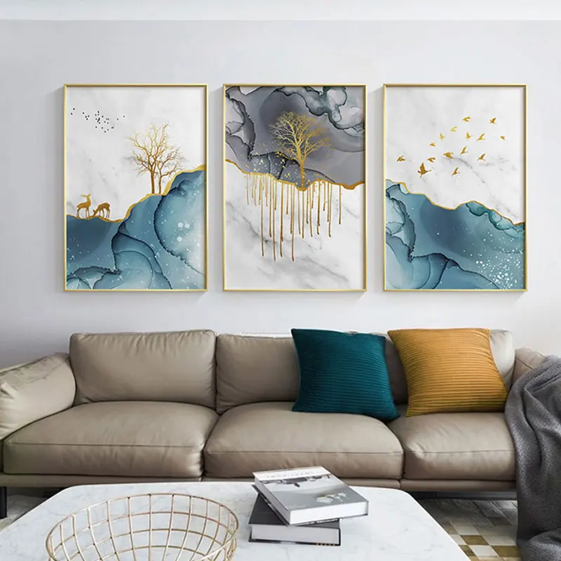 

Nodic Landscape Canvas Painting Modern Posters and Prints Wall Pictures for Living Room Bedroom Art Studio Posters Home Decor