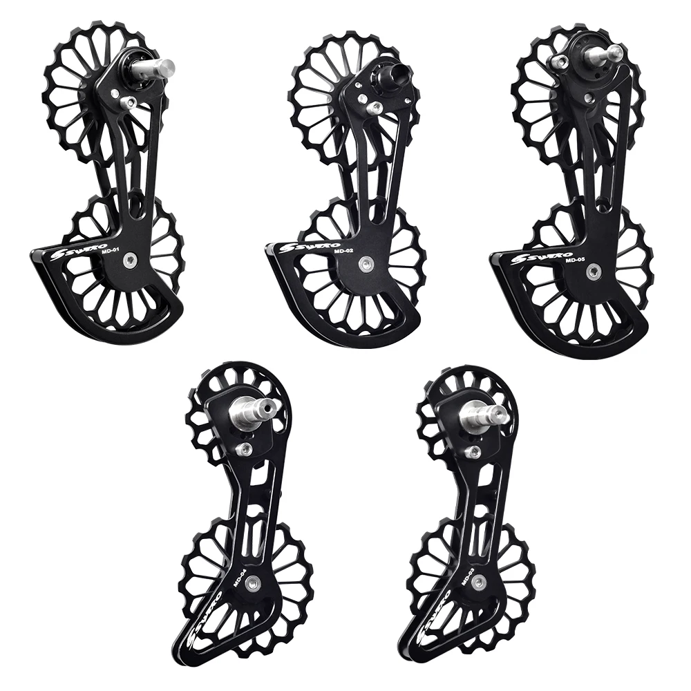 Ссветильник задний переключатель передач из сплава для велосипеда 13/17 зубьев