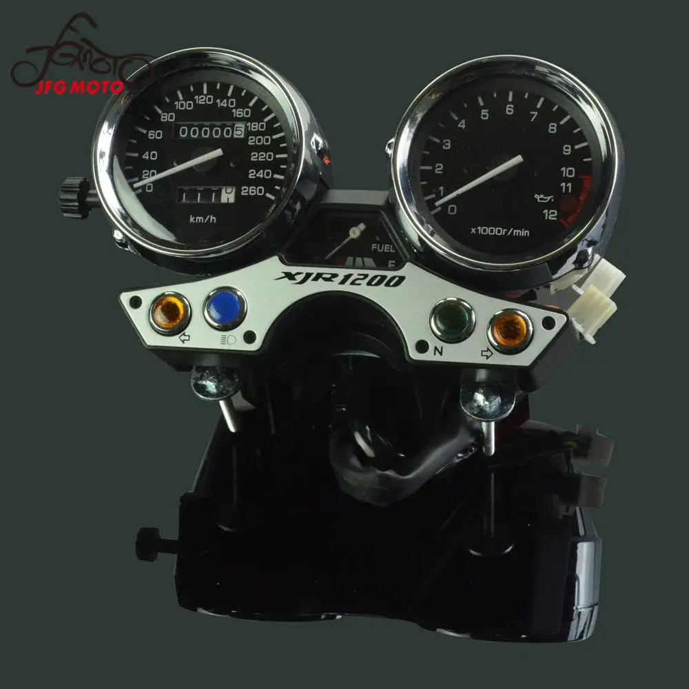 Мотоцикл тахометр с поворотом на 260 градусов одометр спидометр датчики для YAMAHA