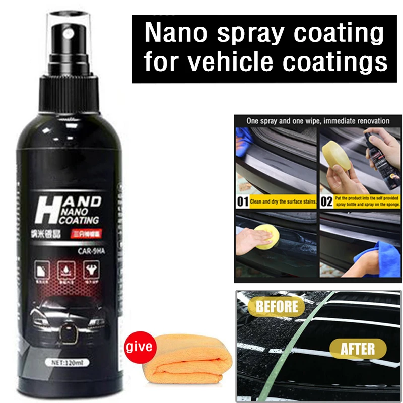 

120ml Car Plating Wax Ceramic Coating Agent Remove Oxidation Scratches And Turbulence Paint Care Liquid Cleaner