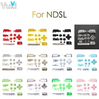 yuxi 12 colors abxy l r d pad cross button kit replacement for nintend ds lite for ndsl console buttons