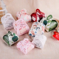 203050pcs sweets dragee box baptism souvenirs baby shower gifts for guests christening favors paper bags for packaging
