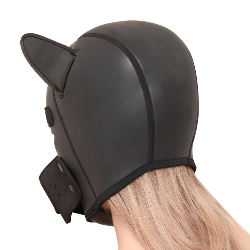 Новый Модный мягкий латексный каучук ролевая игра маска собаки щенка для