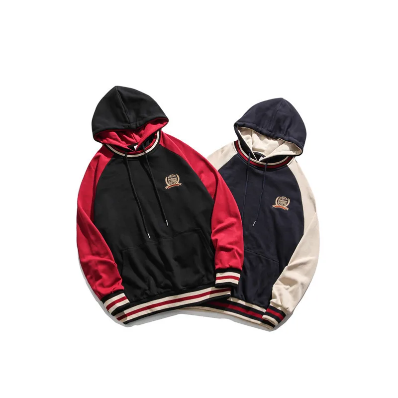 

Casual Men Hoodie Harajuku Fashion oversized Hoodie Black Pullovers Tops Hooded Sweatshirt Pullovers Long Sleeves Men Clothing