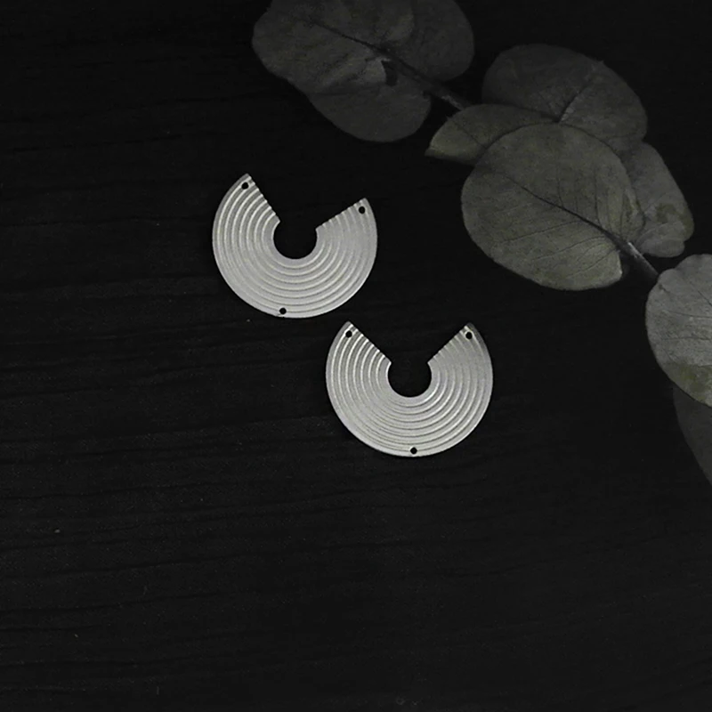 Фурнитура для изготовления бижутерии металлическая подвеска из нержавеющей