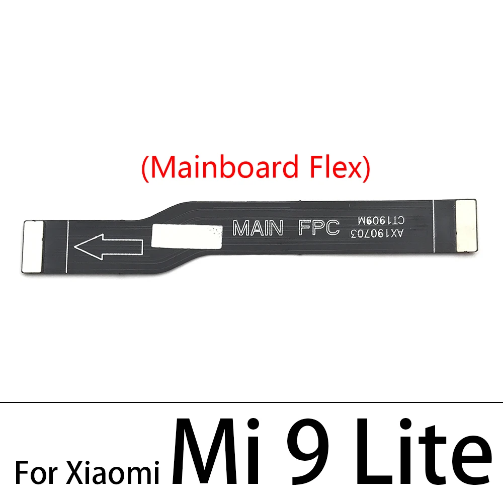 Фото 10 шт./лот, основной гибкий кабель для Xiaomi Mi A3 F2 Pro/K30 Pro/Mi 9 Mi9 Lite, подключение материнской платы к ленте ЖК-экрана №3