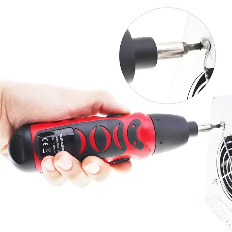 

1Set Mini Electric Screwdriver Battery Operated Cordless Screw Driver Drill Tool Bidirectional Switch for Home Use Hardware