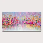 Мастихин с толстой текстурой, ручная роспись, современная абстрактная картина маслом на холсте, Настенная картина, подарок, украшение для дома, без рамки