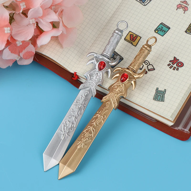 

Шариковая ручка в форме лезвия меча для мальчиков, школьные и офисные рекламные подарочные принадлежности