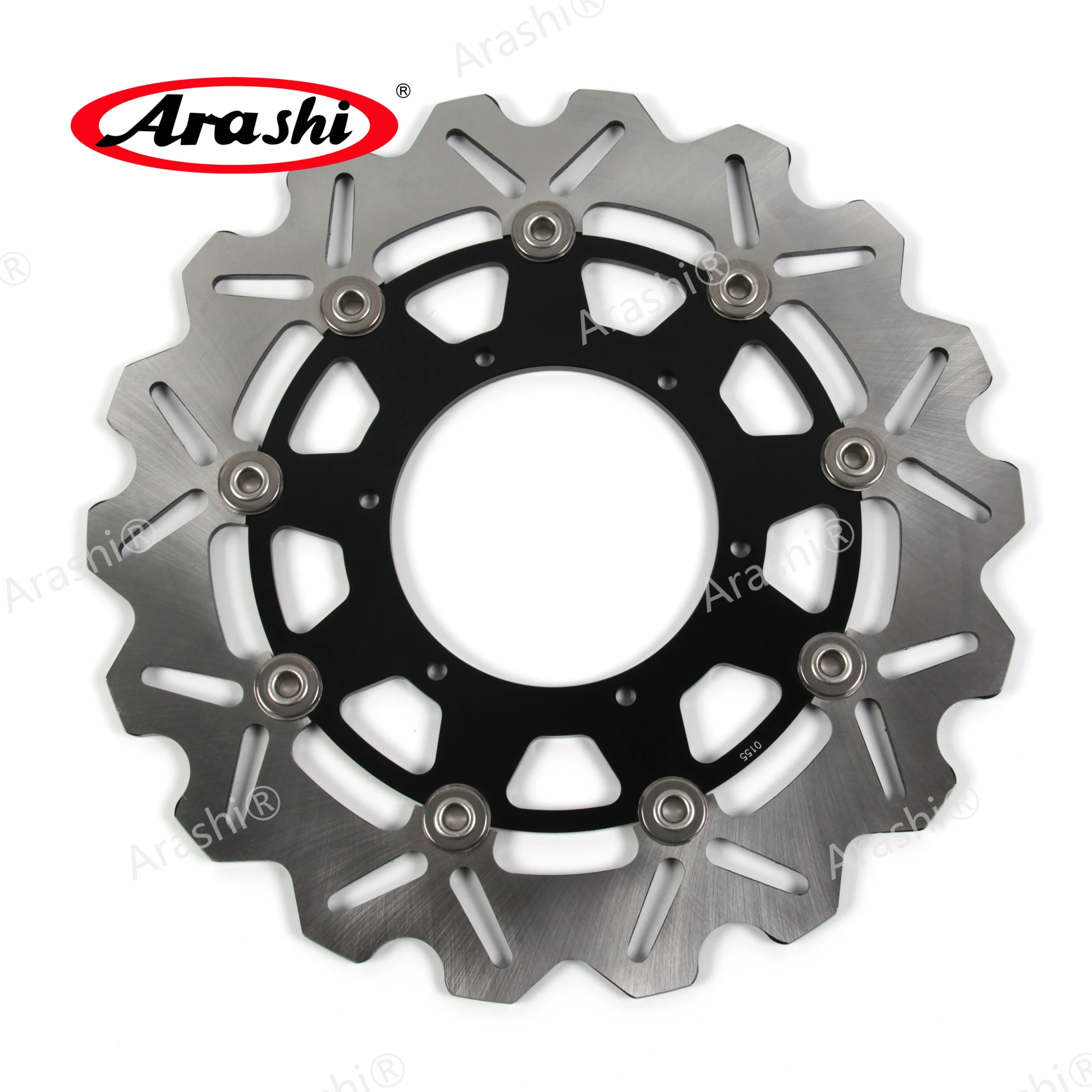 

Arashi, 1 шт., для мотоциклов BMW G650X, G650 X, G, 650 S, CHALLENGE 2007, 2008, 2009, с ЧПУ, плавающий, ротор дисковых передних тормозов, F650GS, F650CS