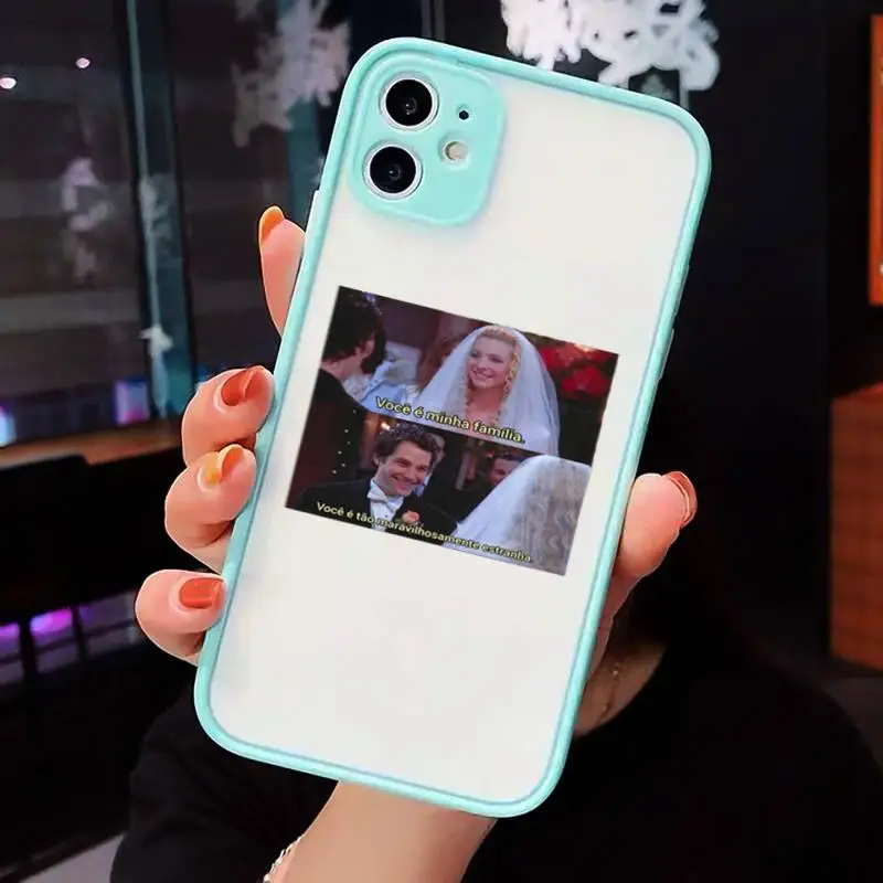 

Central Perk Phone Case Matte Transparent for iPhone 7 8 11 12 s mini pro X XS XR MAX Plus cover funda