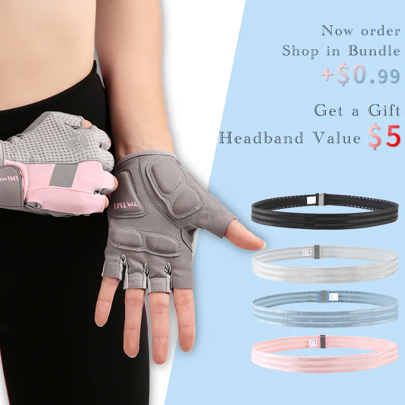 TMT женские перчатки для тренажерного зала бодибилдинга спорта фитнеса гантелей