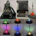 Фигурка DXF Dark Souls, фигурка костра, светодиодный черный рыцарь фараам, лепка Artorias The Abysswalker, экшн-фигурка, Коллекционная модель, игрушка