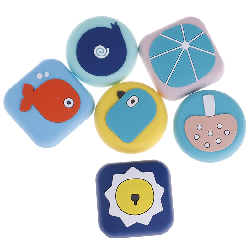 1 шт. милые Мультяшные дверные пробки силиконовые защитные стенки ручки буферные