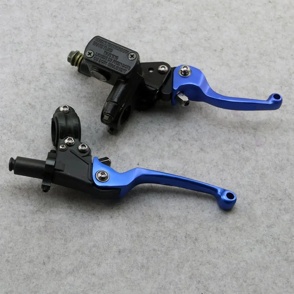 Синий складной тормозной рычаг сцепления и передний насос подходит для