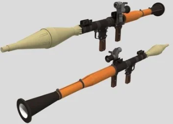 1:1 весы RPG-7 ракетная установка огнестрельного оружия 3D Бумага модель комплект