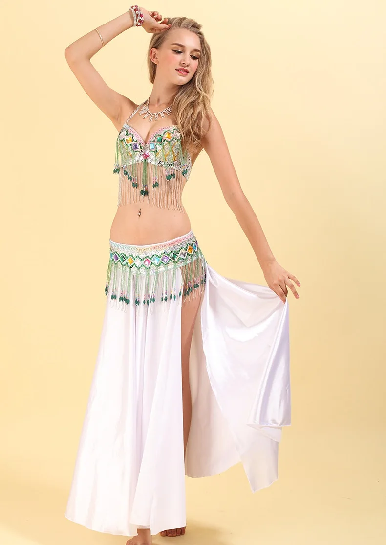 Женский костюм для танца живота Дамский танцевальный сценический комплект