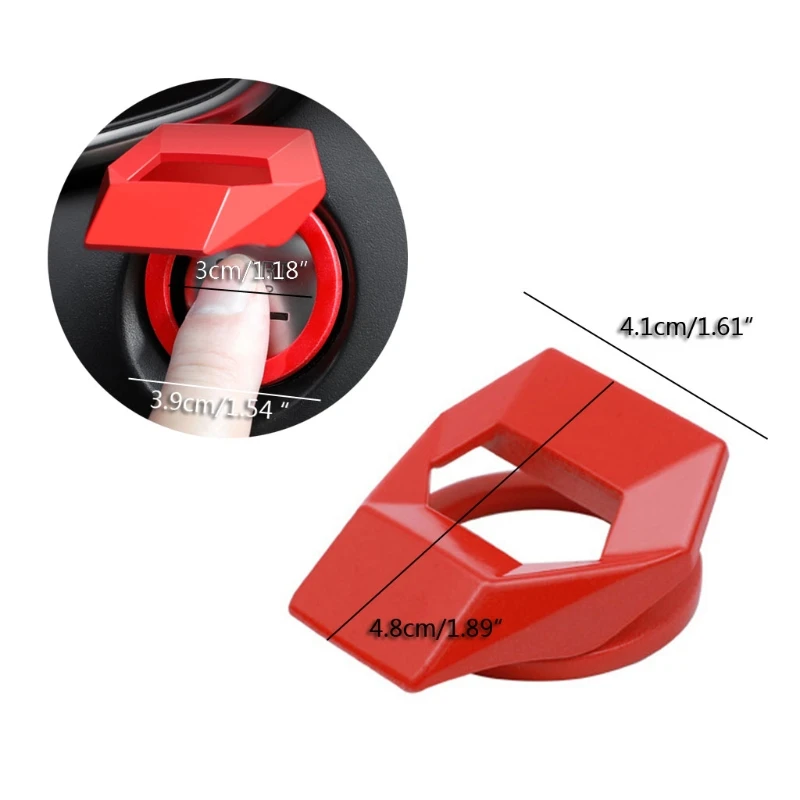 Кнопка запуска и остановки автомобильного двигателя кольцо зажигания для Golf 7 MK7