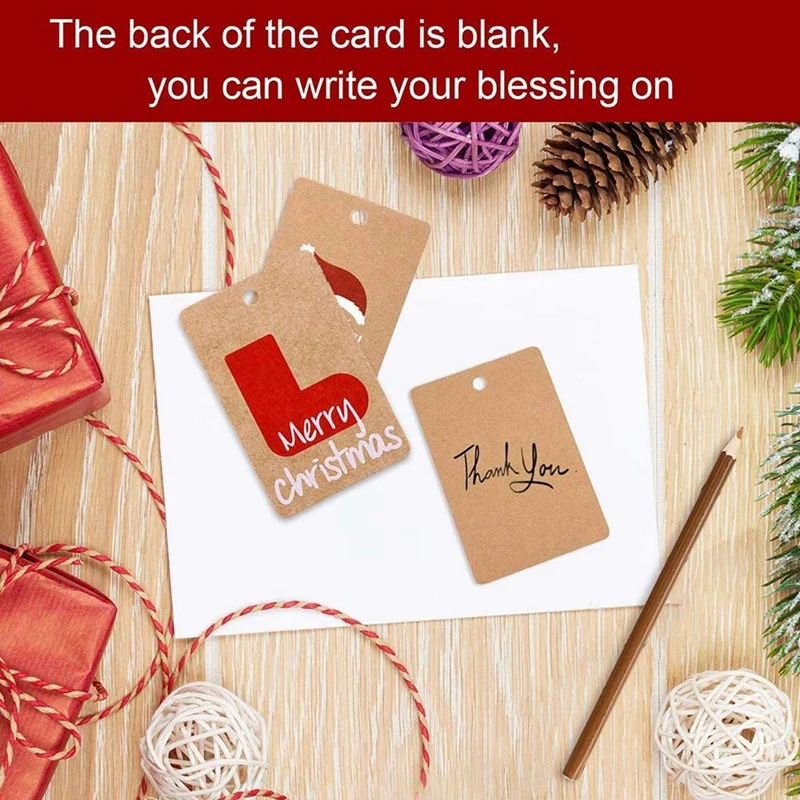 

200 Pcs Paper Tags Kraft Tags Hang Labels & 4x Whiteboard Erasers Can Be Washed with Microfiber Fur Dry Erase Erasers