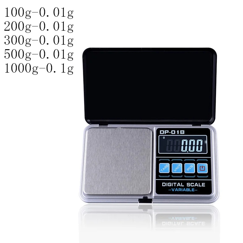 Цифровые ювелирные карманные весы 100/200/300/500/1000g 0 01/0 1 г Высокая точность цифровые