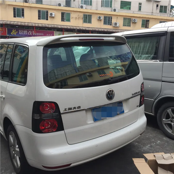 Спойлер для Volkswagen Touran 2007-2013 спойлер из высококачественного АБС-материала заднее
