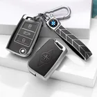 Чехол для автомобильного ключа для Volkswagen VW Golf 7 gti mk7 r Touran Skoda Octavia 3 Superb Karoq Kodiaq Seat Leon mk3 Ateca, аксессуары