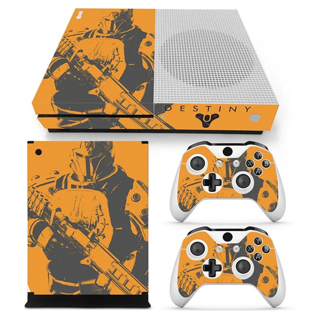 Бесплатная Прямая поставка защитная виниловая наклейка для консоли Xbox One S + 2 шт.