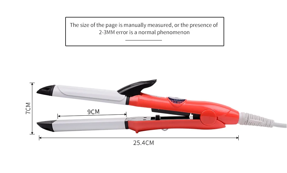 Выпрямитель для волос 2 в 1 многофункциональный утюжок завивки профессиональная