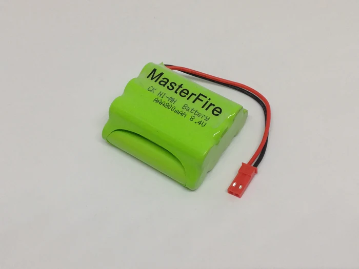 Аккумуляторная батарея MasterFire 8 4 В AAA 800 мАч Ni MH с красной вилкой|battery pack|battery