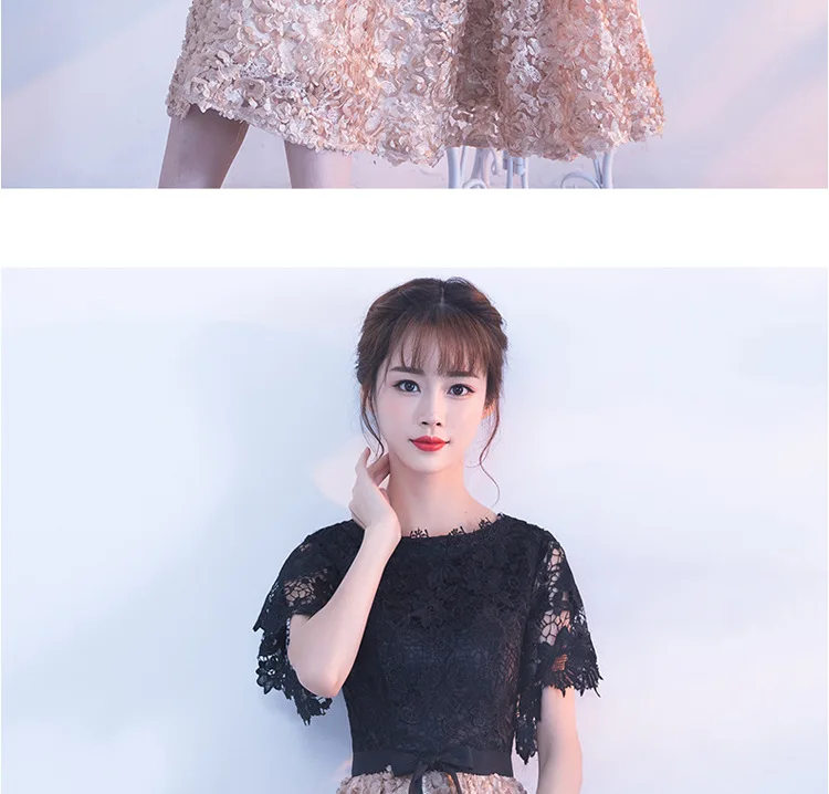 Robe De Soiree Новые двухцветные сексуальные коктейльные платья свадебное платье с аппликациями и открытой спиной Вечерние GownsRobe Vestidos De Coctel